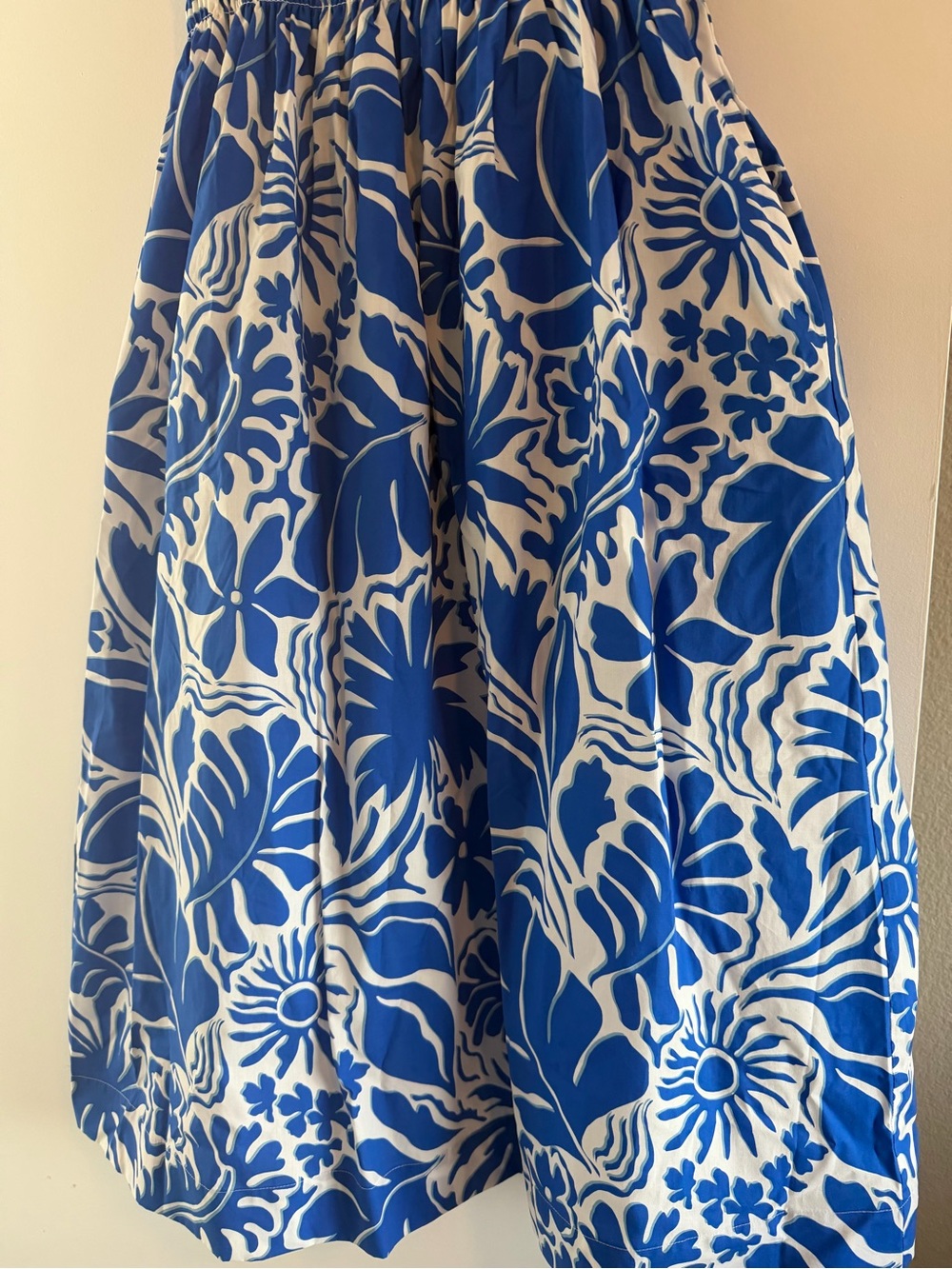 Rails Roxanne Blue and White Floral Midi Dress - Picture 7 of 15